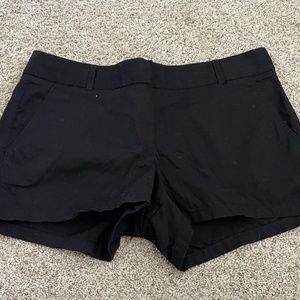 Black J. Crew Dress Shorts